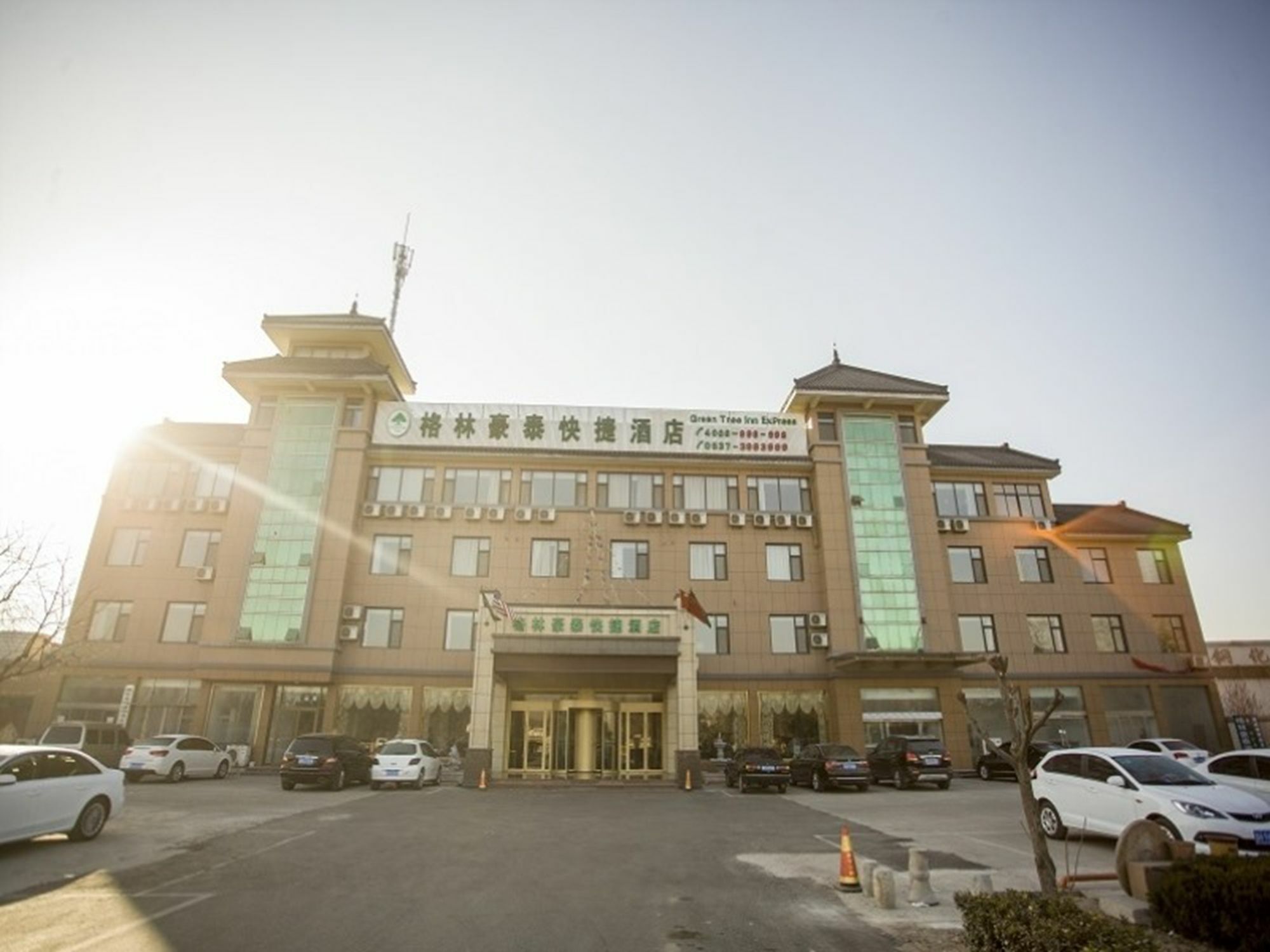 Greentree Inn Shandong Jining Qufu East Jingxuan Road Sankong Express Hotel ภายนอก รูปภาพ