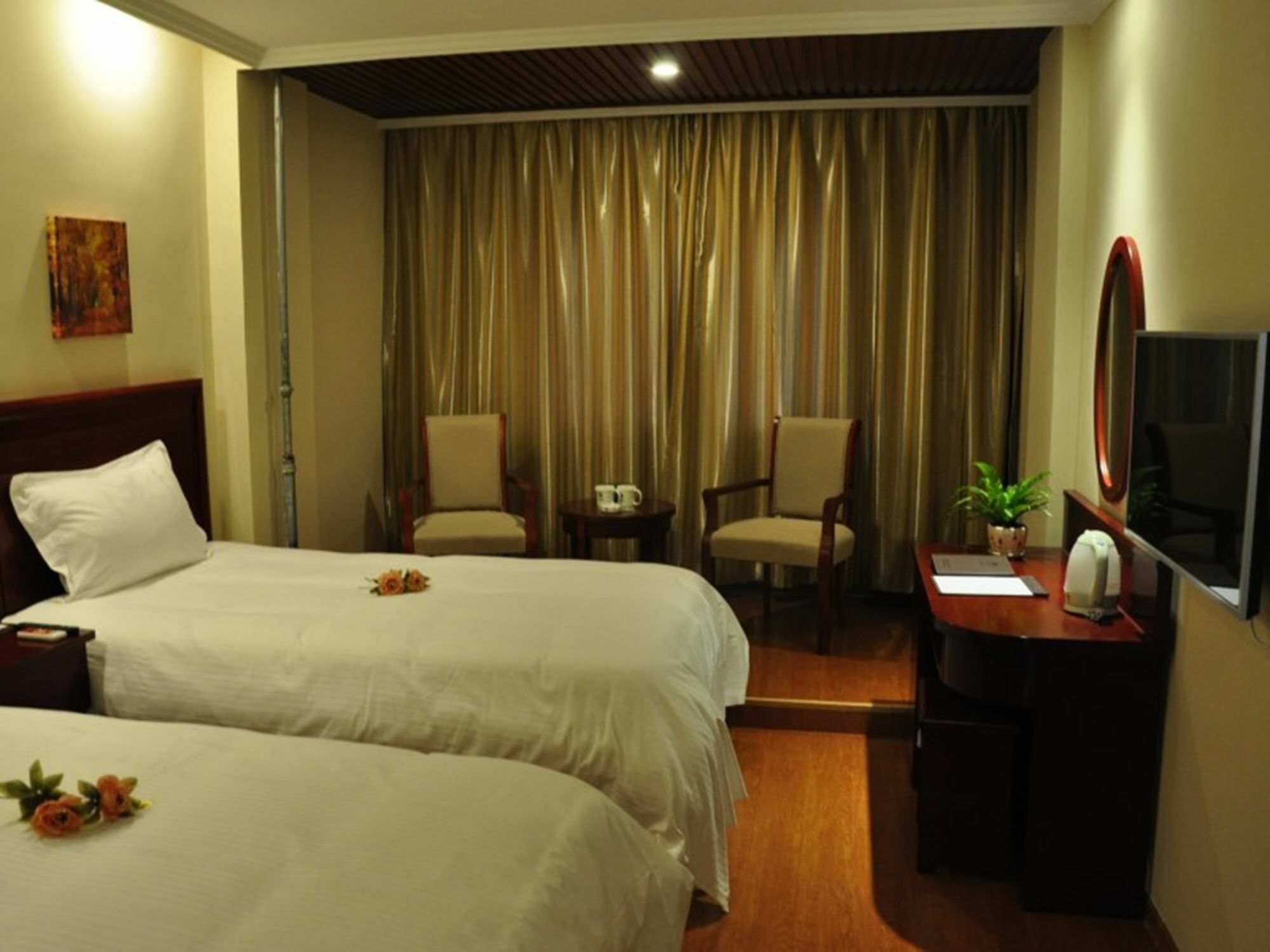 Greentree Inn Shandong Jining Qufu East Jingxuan Road Sankong Express Hotel ภายนอก รูปภาพ