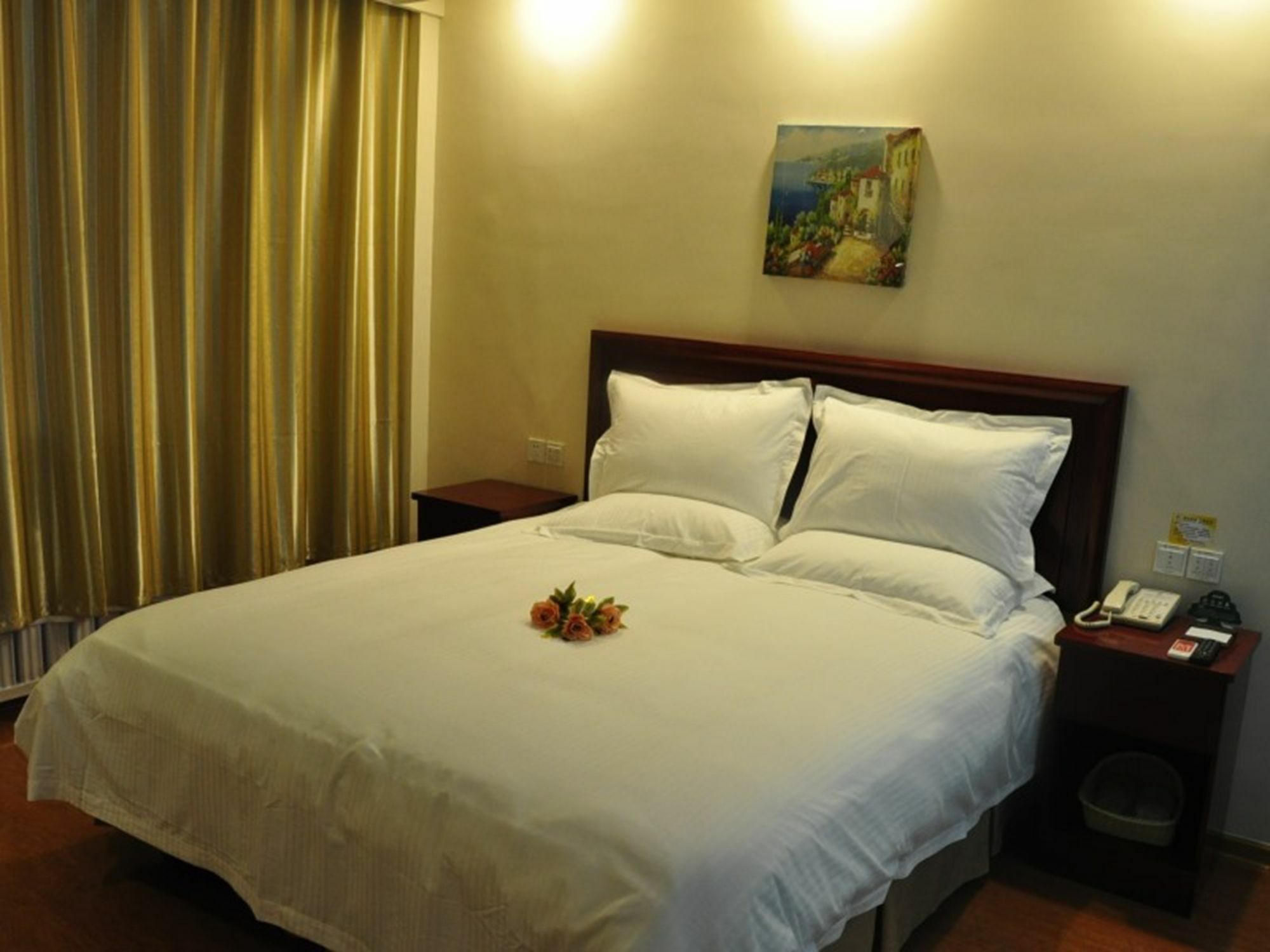 Greentree Inn Shandong Jining Qufu East Jingxuan Road Sankong Express Hotel ภายนอก รูปภาพ
