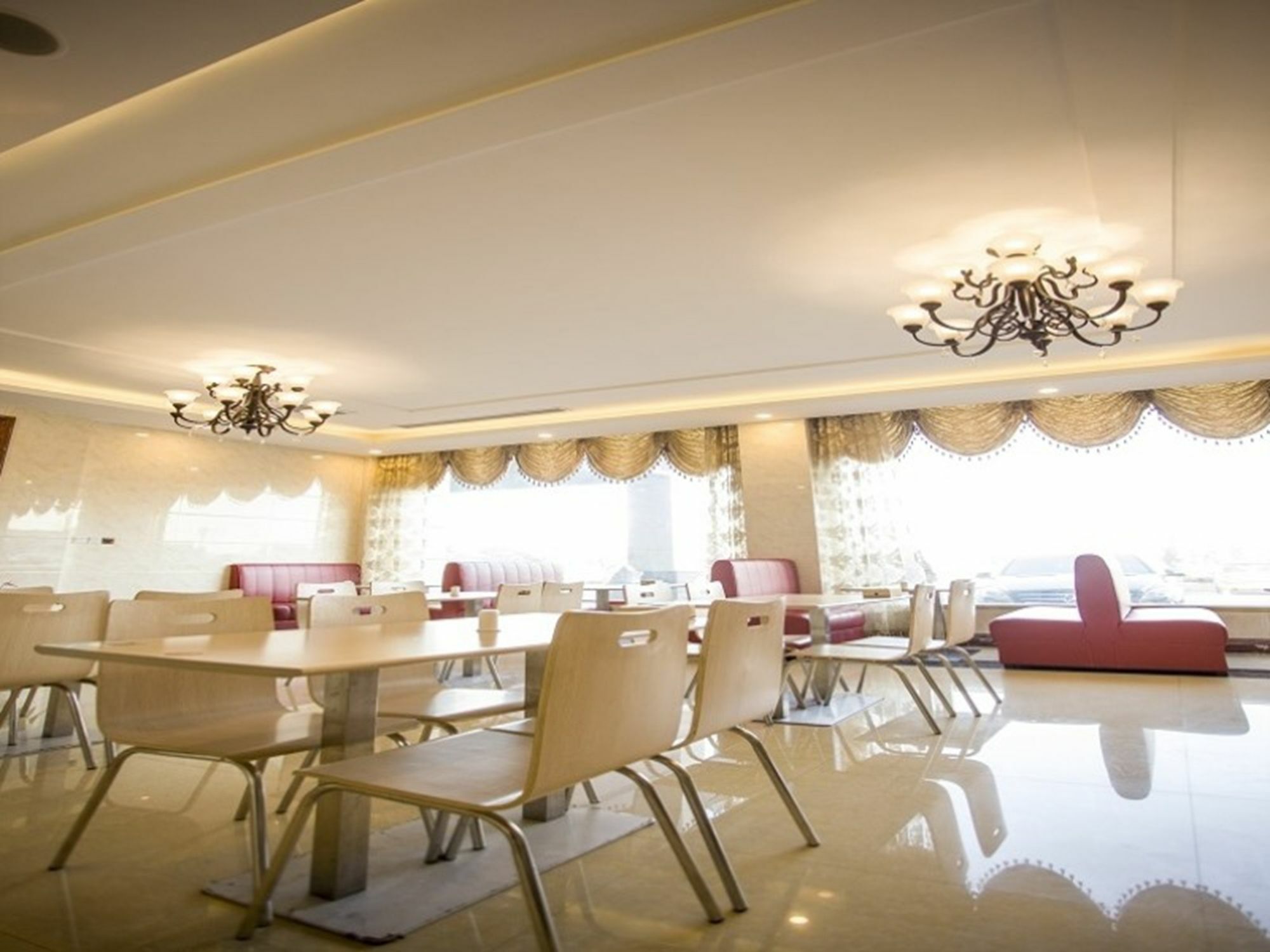 Greentree Inn Shandong Jining Qufu East Jingxuan Road Sankong Express Hotel ภายนอก รูปภาพ