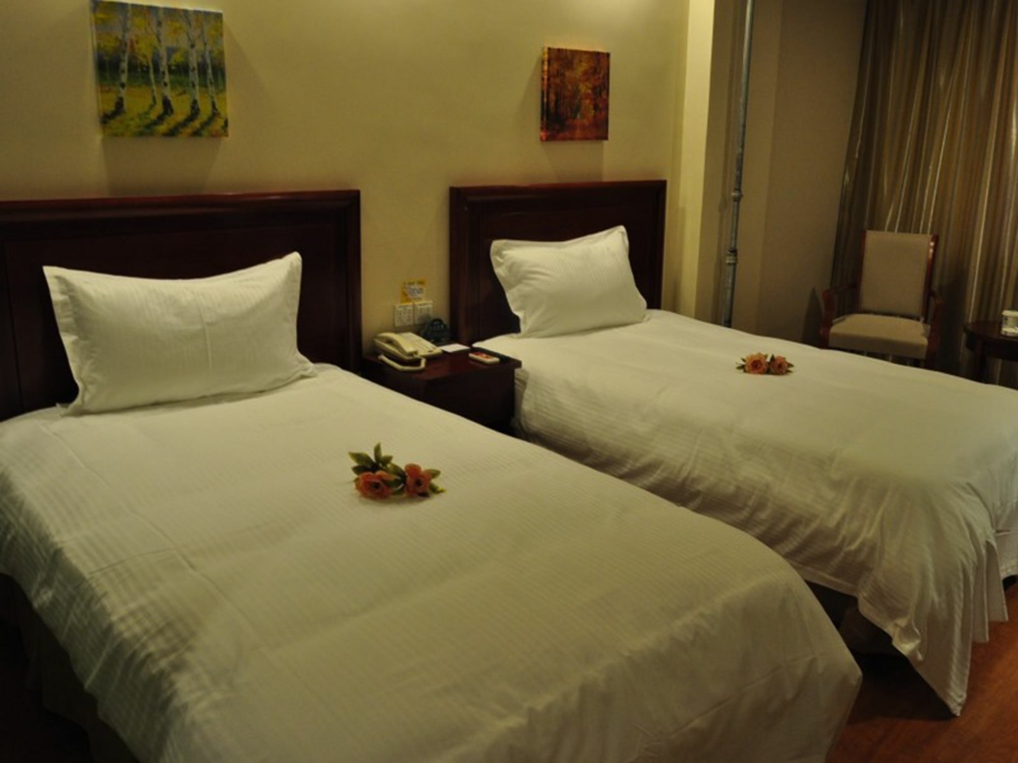 Greentree Inn Shandong Jining Qufu East Jingxuan Road Sankong Express Hotel ภายนอก รูปภาพ